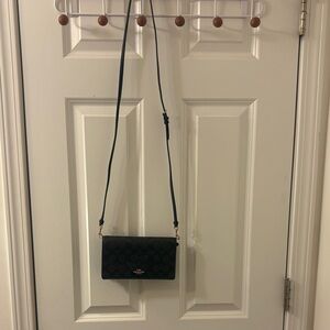 Coach Signature Black Crossbody Bag